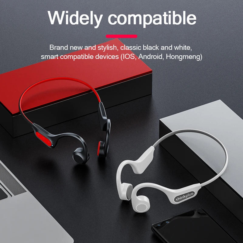 Original Lenovo X3 Pro Bone Conduction Headphones - Bluetooth 5.3 Wireless Sports Earphones, Waterproof with Mic