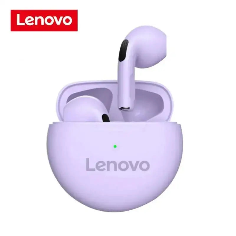 Lenovo Air Pro 6 TWS Bluetooth Earphones with Noise Cancellation, Hi-Fi Sound, Touch Control & Waterproof for iPhone, Xiaomi, Android