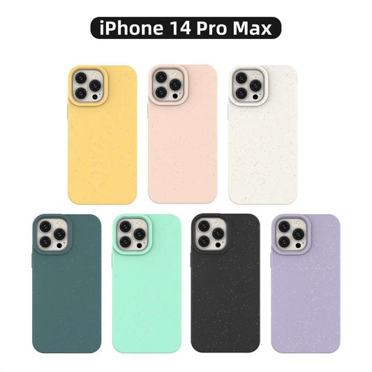 Eco-Friendly Phone Case for iPhone 15/14/13/12 Pro Max, Plus, Mini [Made from Wheat Stalks] – Biodegradable & Shockproof